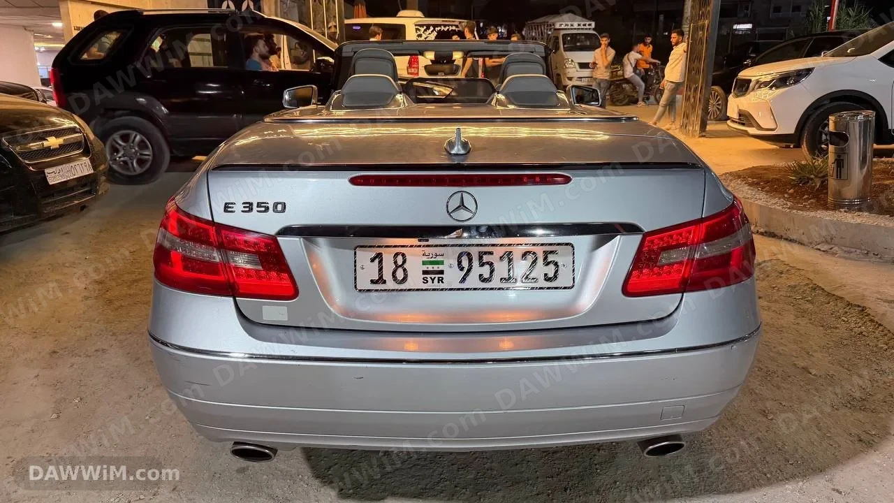 مرسيدس E350 موديل 2011