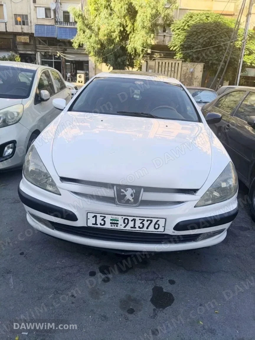 بيجو 607 للبيع موديل 2002