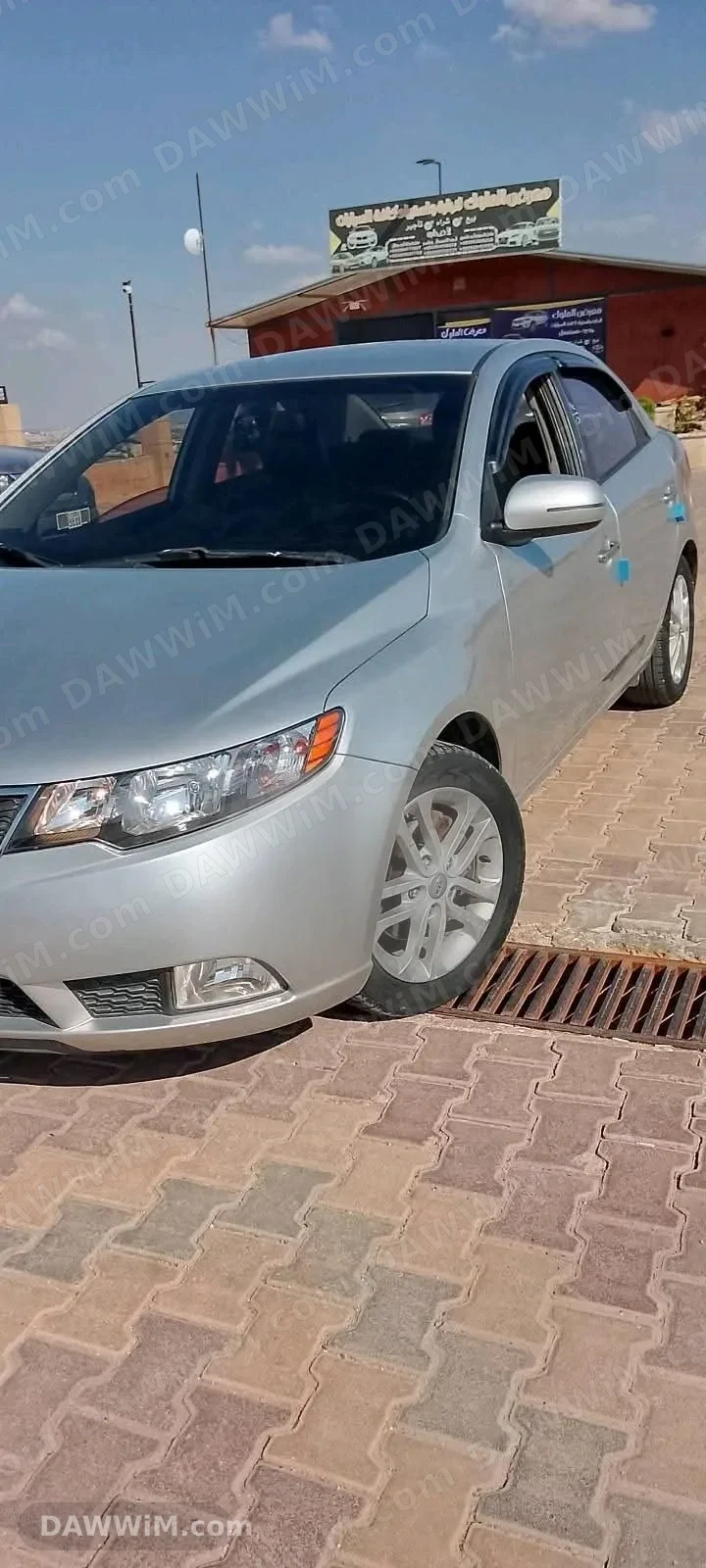 كيا فورتي 2012 سيدان فضي