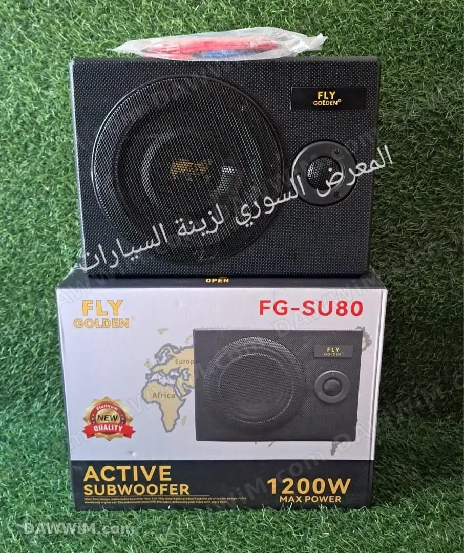 مجموعة صوت كاملة للسيارات من FLY GOLDEN