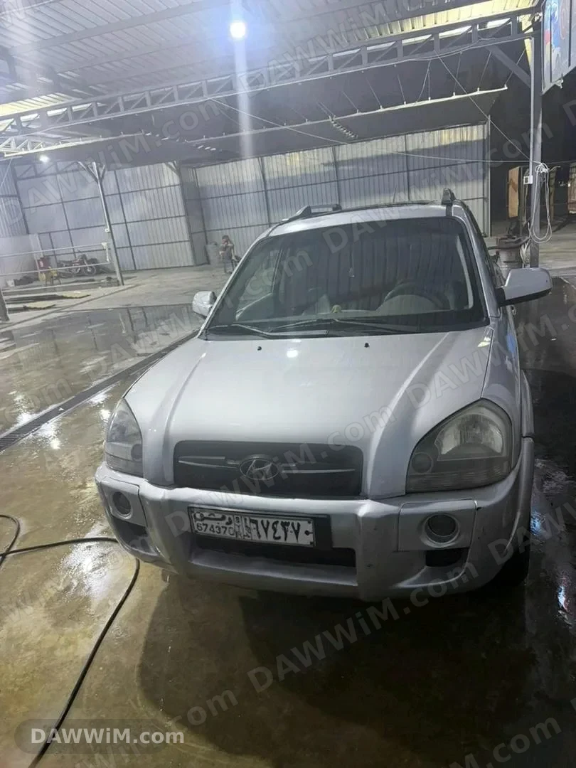 سيارة هيونداي توسان موديل 2008 للبيع