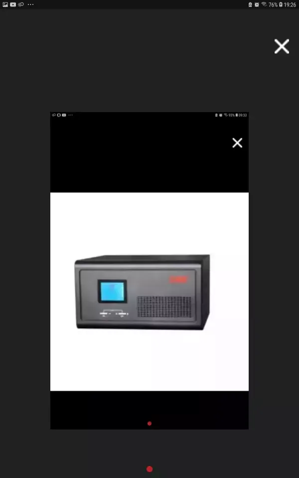 أنفيرتر وشاحن بطاريات وUPS 30 أمبير - 600 واط