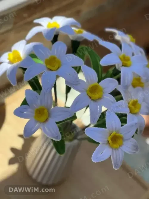 باقة أزهار النرجس للزينة