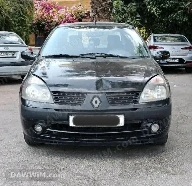سيارة رينو كليو مستعملة موديل 2004 - دمشق