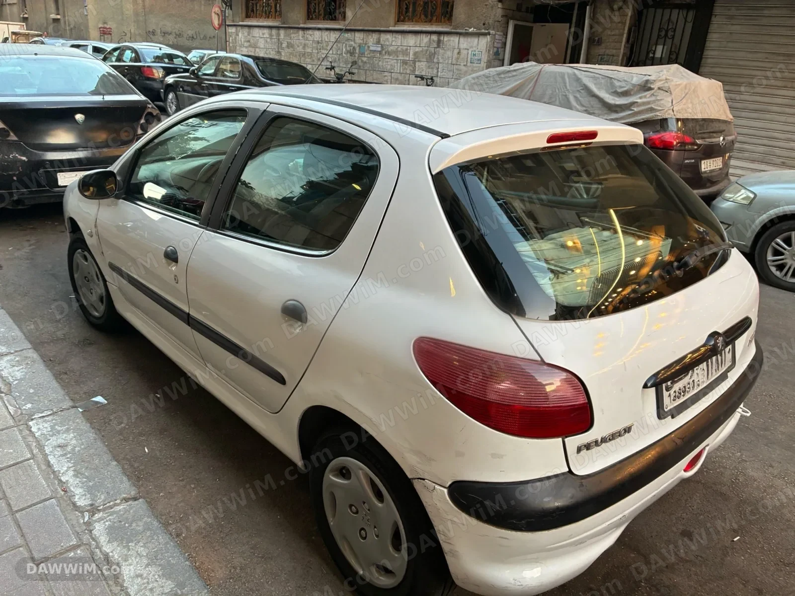 بيجو 206 موديل 2001 للبيع