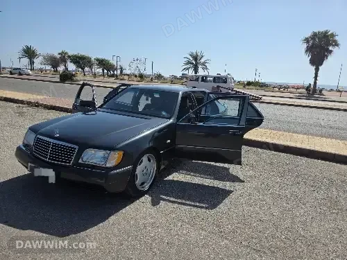 مرسيدس بنز S 500 موديل 1992 للبيع - طرطوس