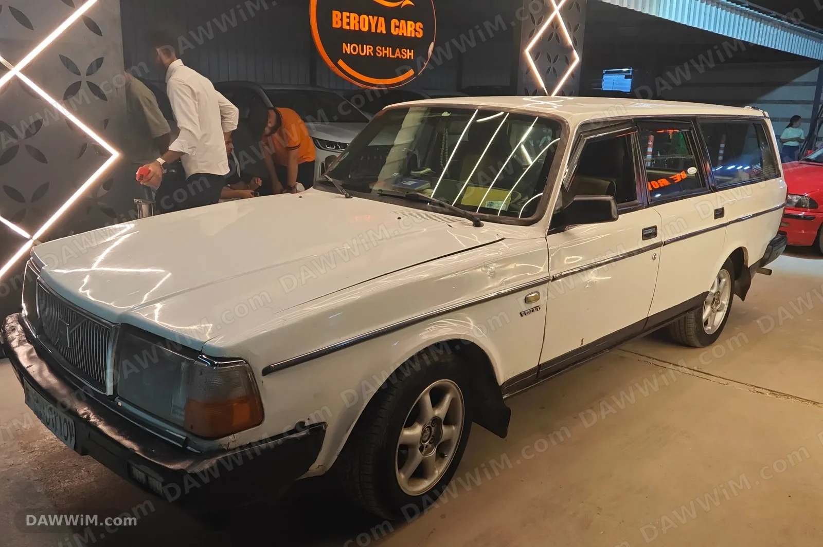 فولفو 240GL موديل 1987 للبيع