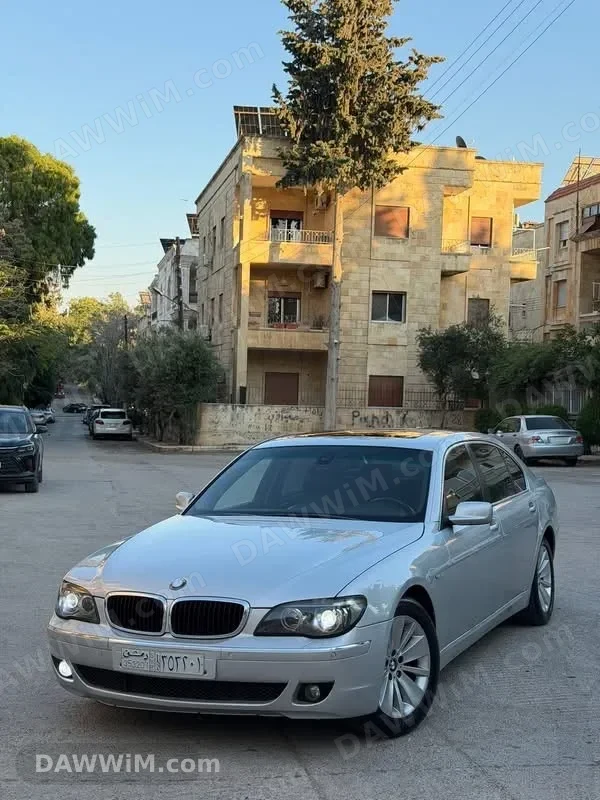 سيارة بي إم دبليو 730 LI موديل 2007 للبيع