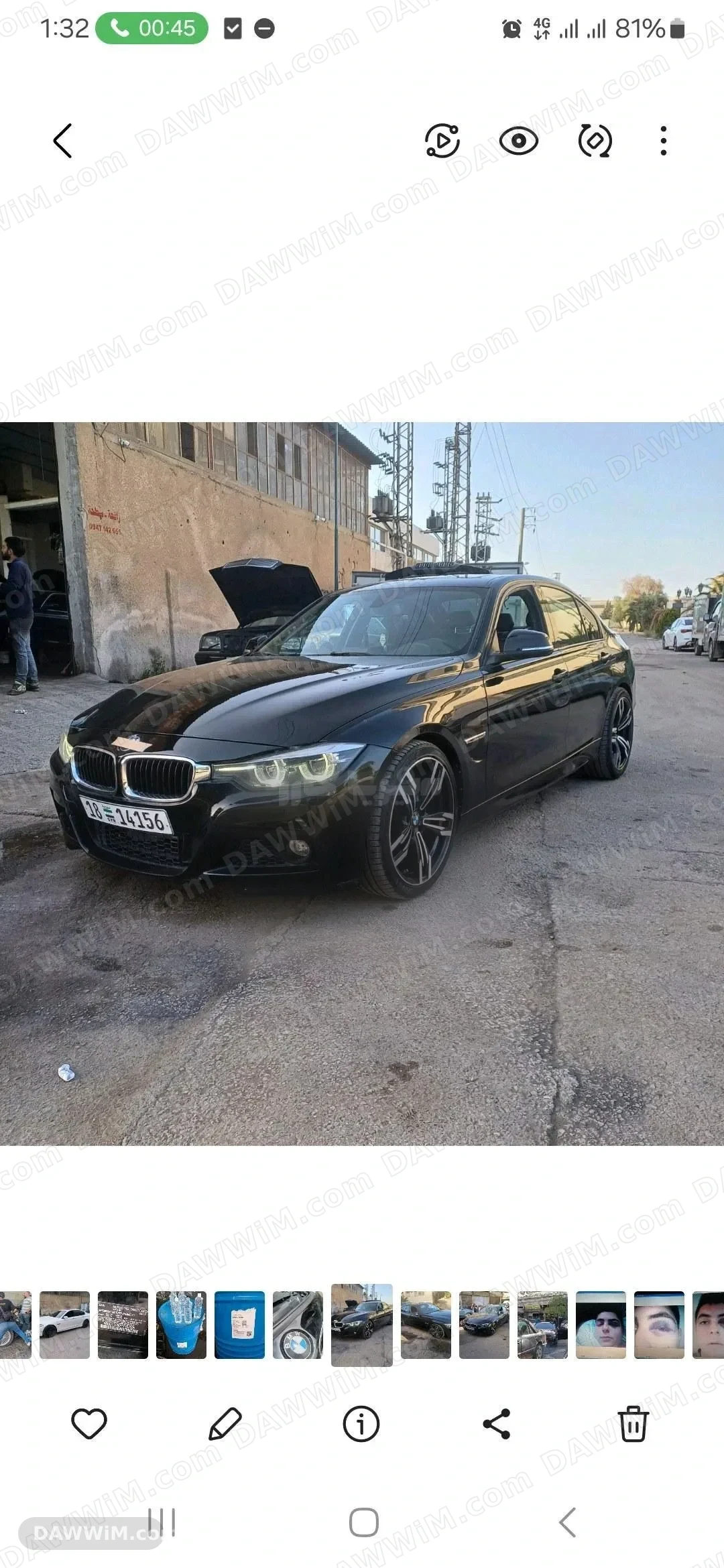 بي ام دابليو BMW 328 موديل 2013