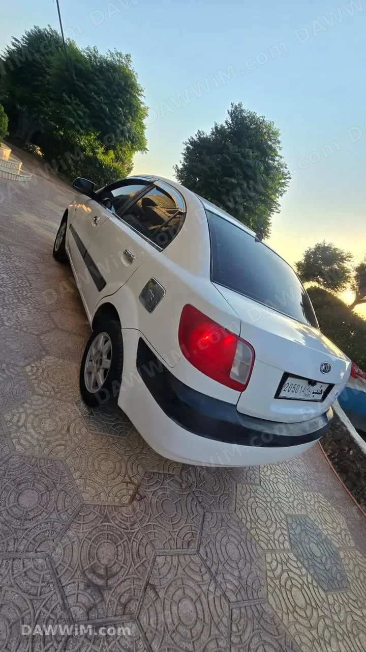 كيا ريو موديل 2007 للبيع