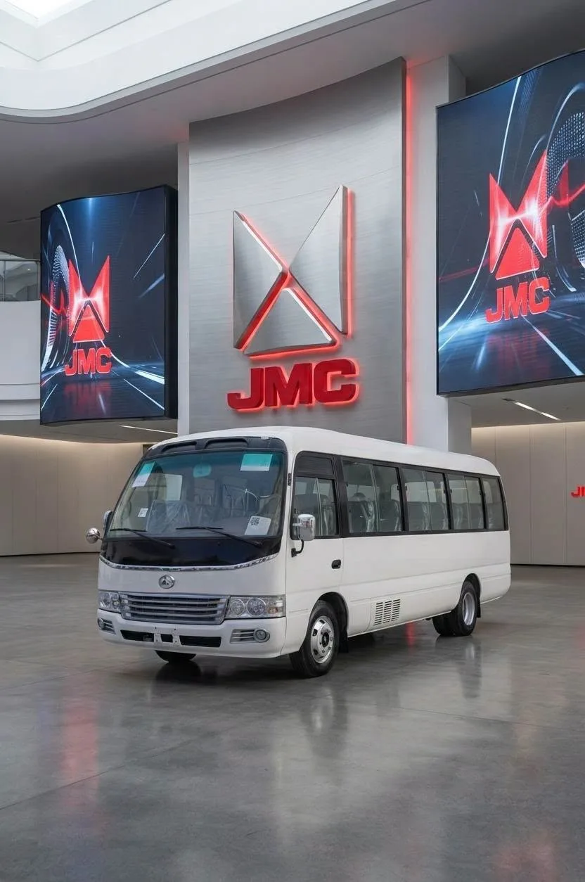 حافلة JMC Plus Bus 2026 للنقل – 32 مقعداً مع ضمان 6 سنوات