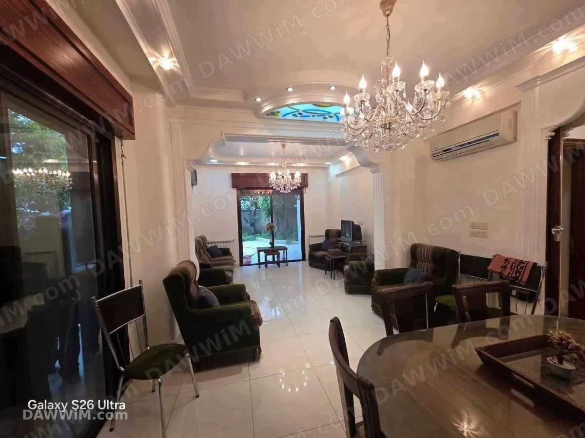 شقة سوبر ديلوكس للبيع في حي المالكي بدمشق مع هدية سويت إضافي
