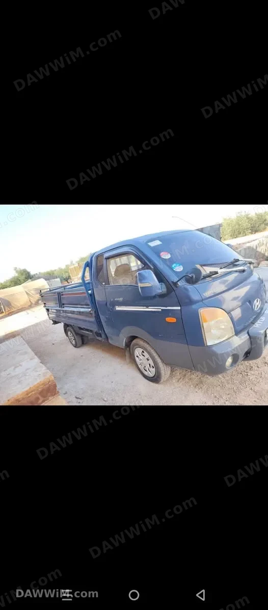 هيونداي بورتر موديل 2006 بحالة ممتازة
