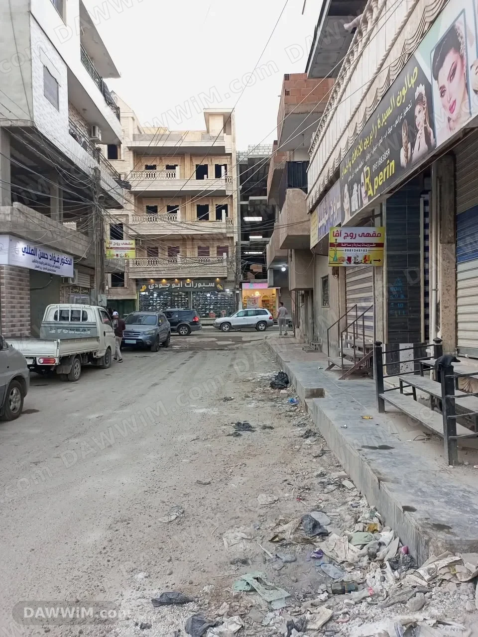محل للبيع في الحسكة شارع الصرافين