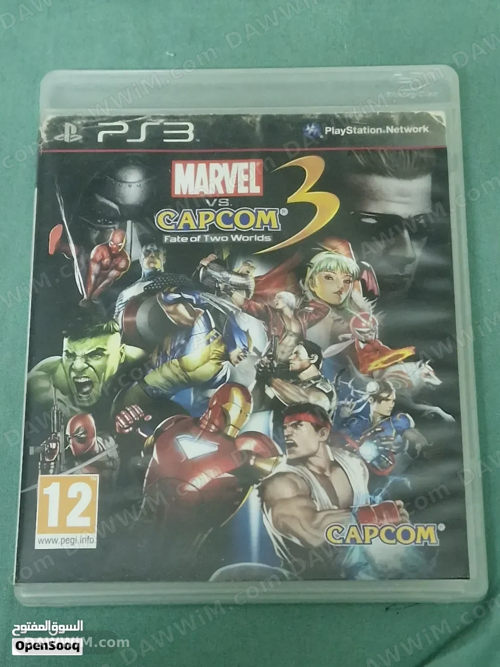 لعبة Marvel vs Capcom Fate of Two Worlds لجهاز PS3