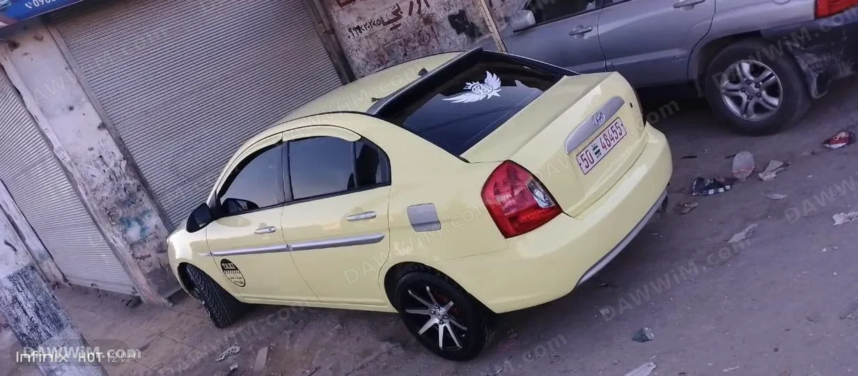 هيونداي فيرنا هندية كرت 2008/2009 للبيع في حلب