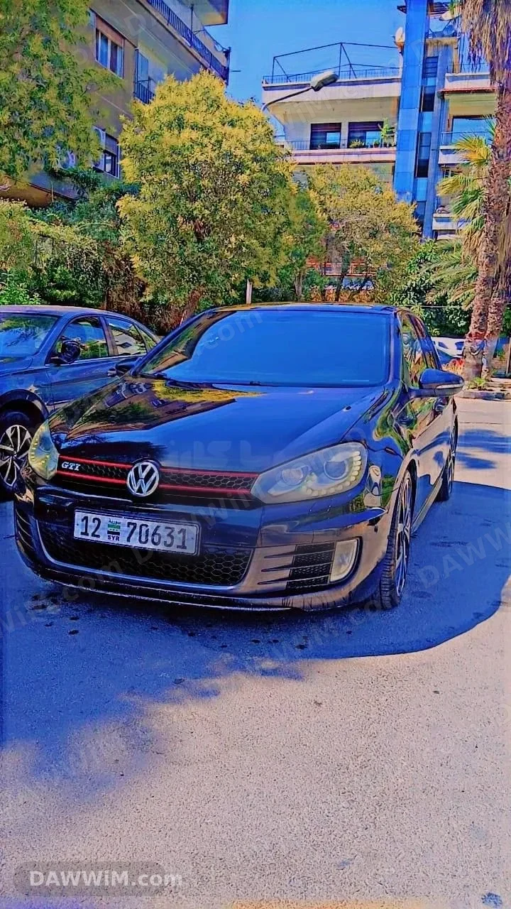 فولكس فاكن - Volkswagen Golf GTI موديل 2012 للبيع