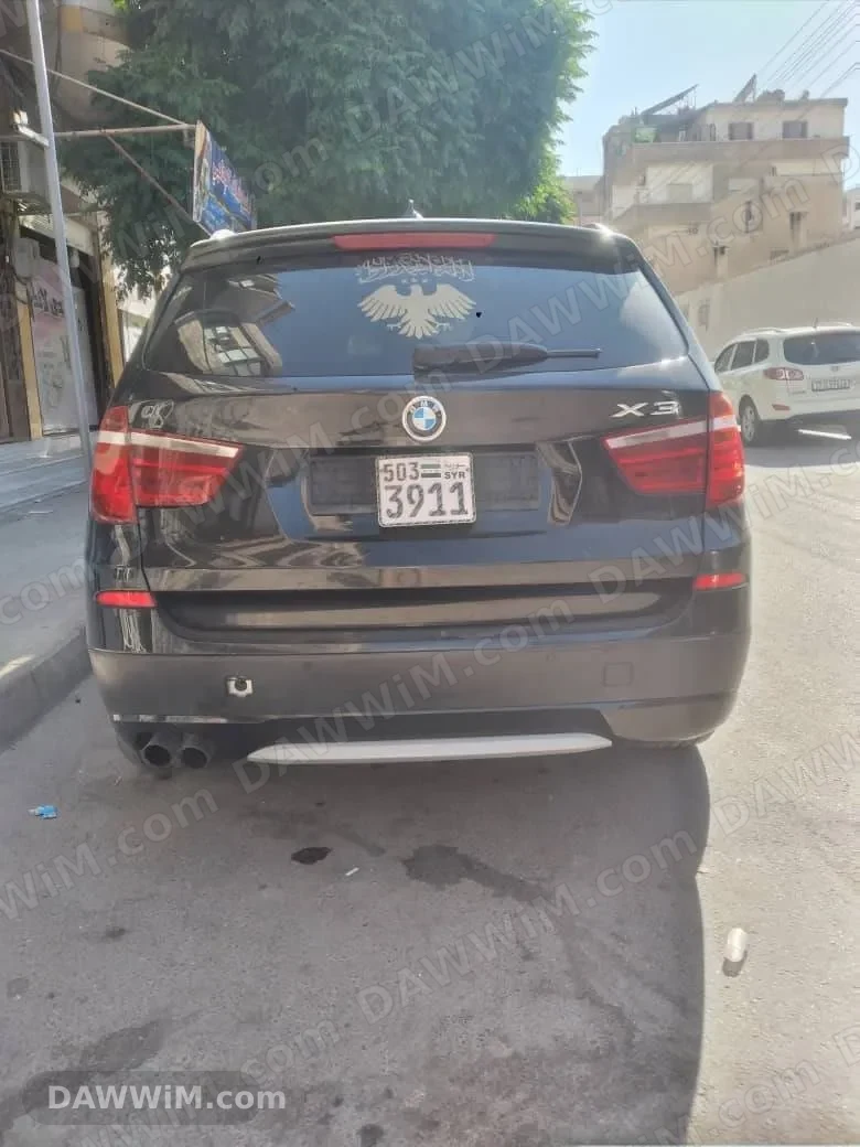 بي إم دبليو X3 موديل 2012 للبيع