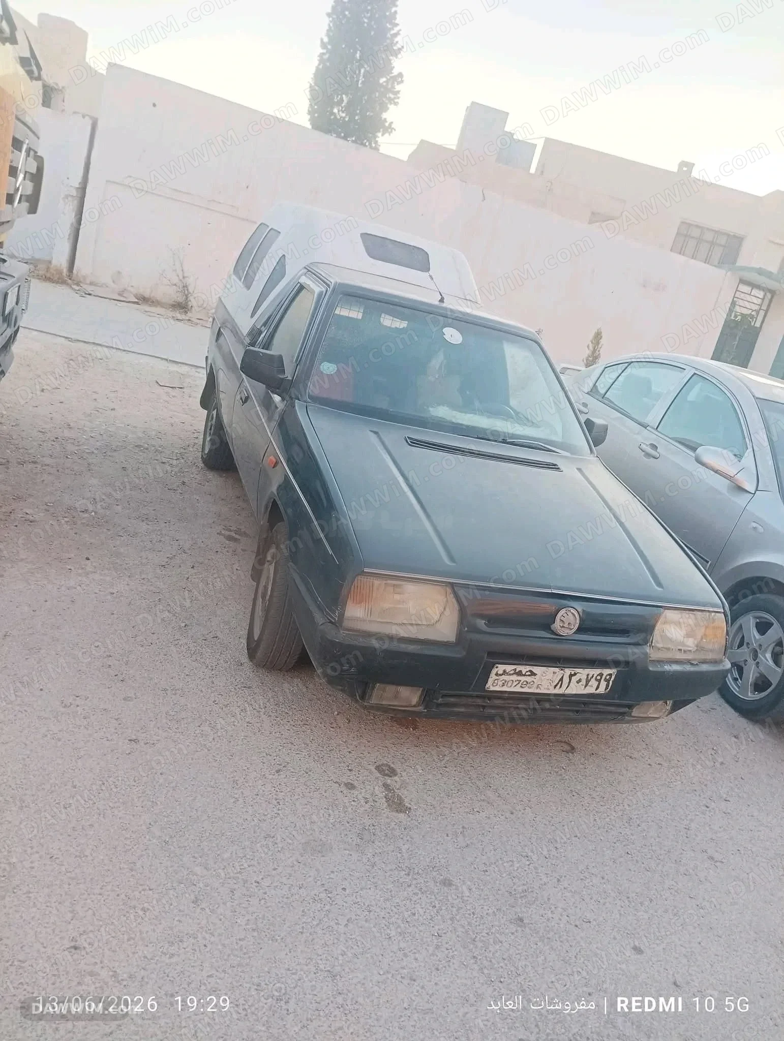 بيك أب سكودا 1994 مستعمل للبيع في حمص