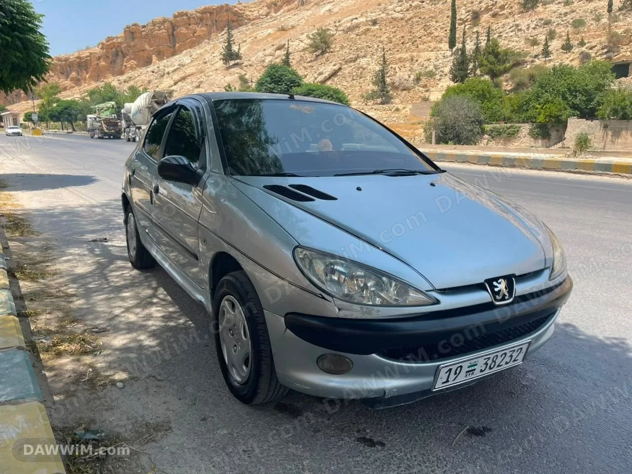 سيارة بيجو 206 موديل 2007 للبيع
