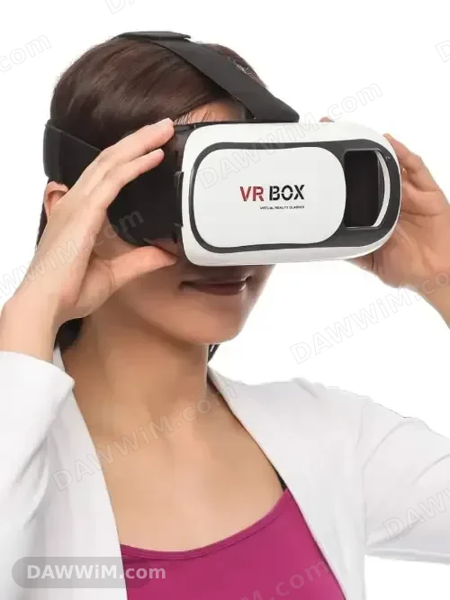 نظارة واقع افتراضي VR BOX للألعاب ومشاهدة 360°