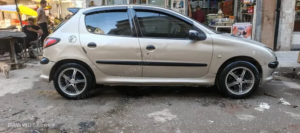 بيجو 206 موديل 2006/2008 للبيع