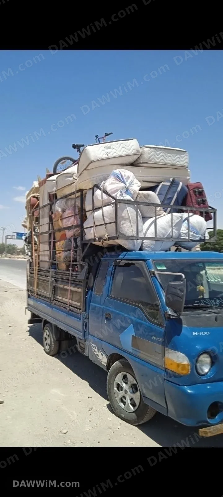 خدمات نقل عفش وبضائع في حمص والمحافظات