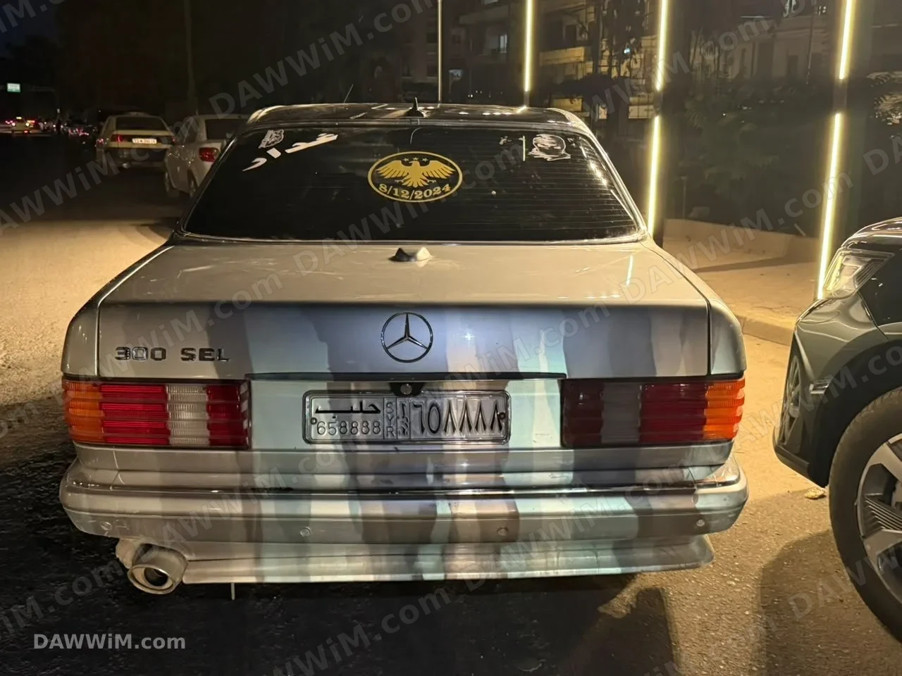 مرسيدس 300 SEL موديل 1986