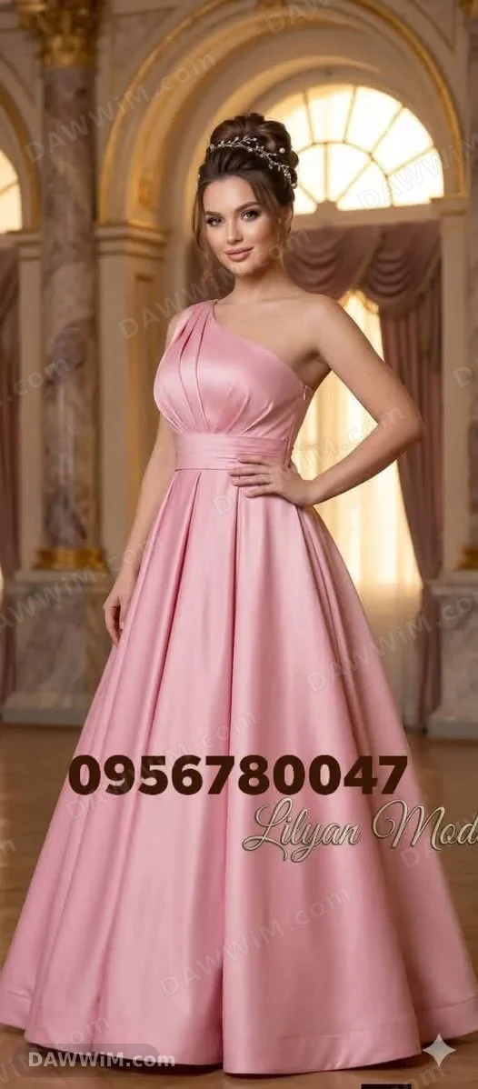 فساتين سهرة راقية للإيجار