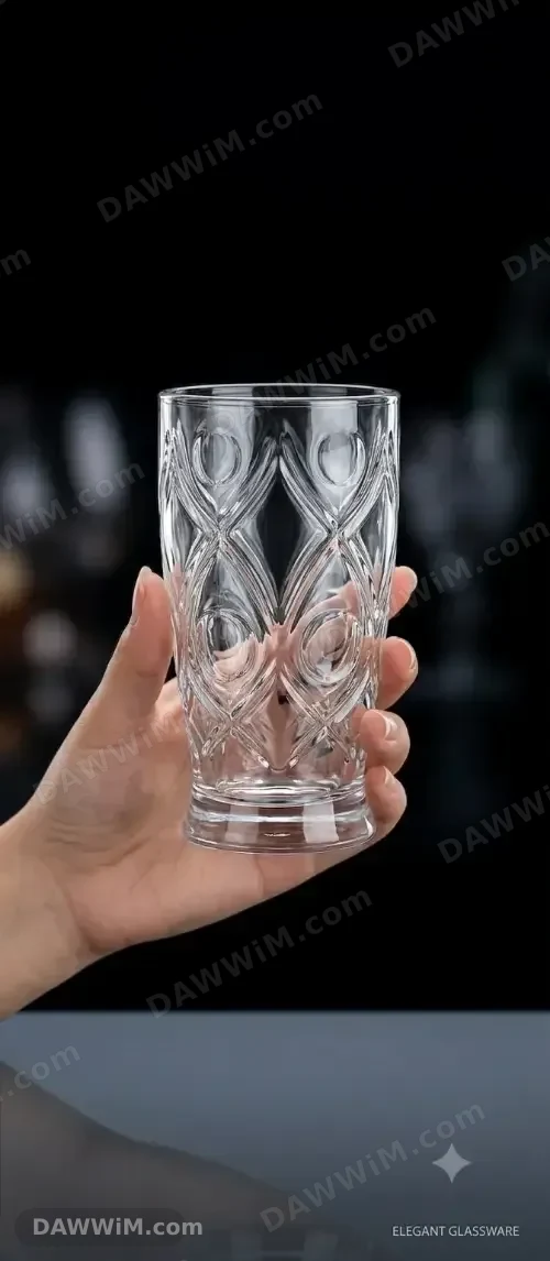 كاسات عصير فاخرة وعصرية