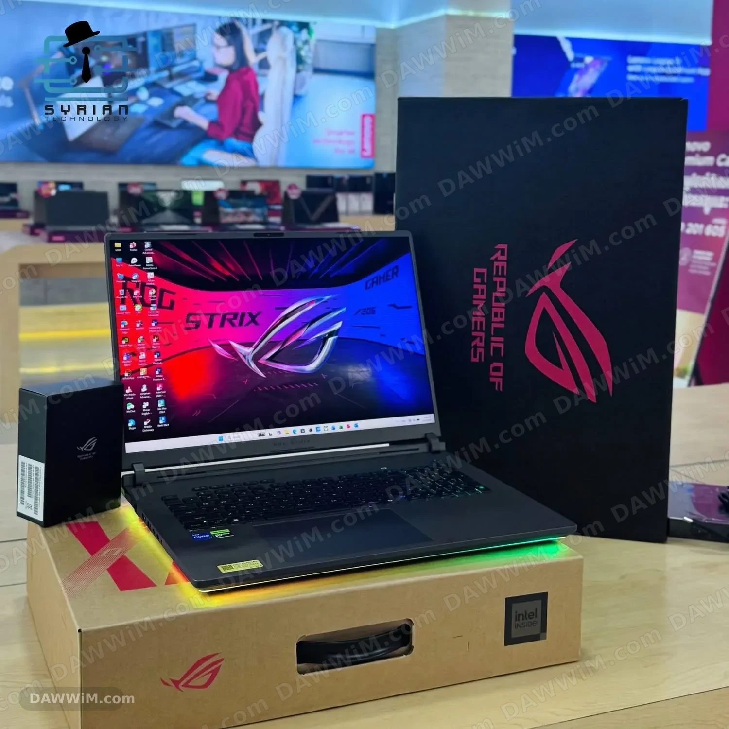 لابتوب ألعاب Asus ROG Strix جديد