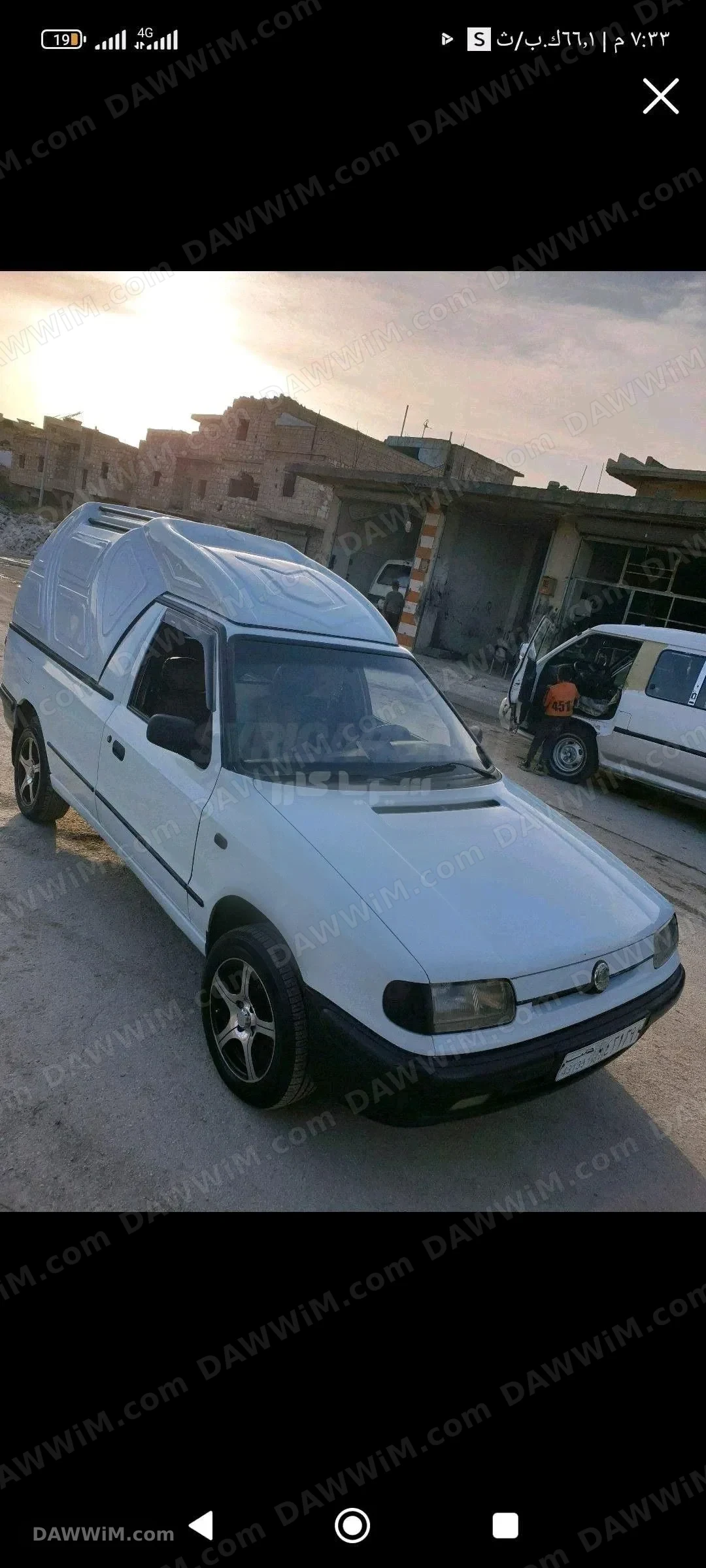سكودا بيك أب موديل 1996