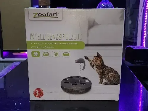 لعبة ذكاء وتسلية للقطط Zoofari جديدة