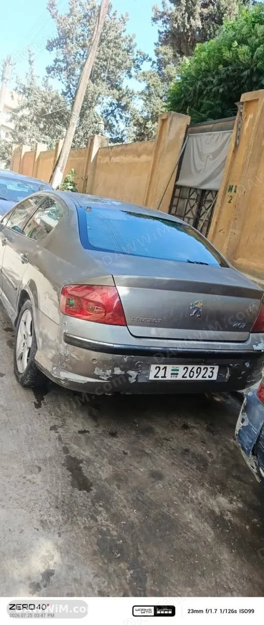 سيارة بيجو 407 موديل 2006