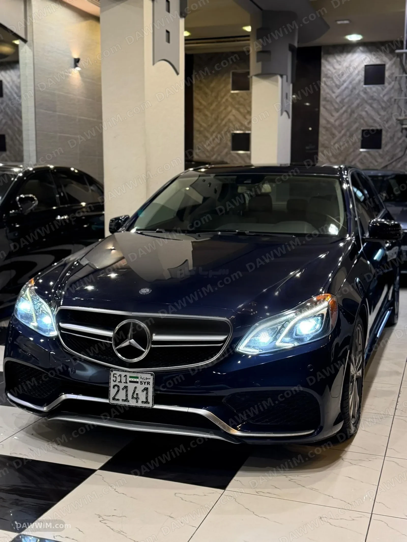 مرسيدس بنز E350 موديل 2015 مستعملة - وارد أمريكي بدون حوادث
