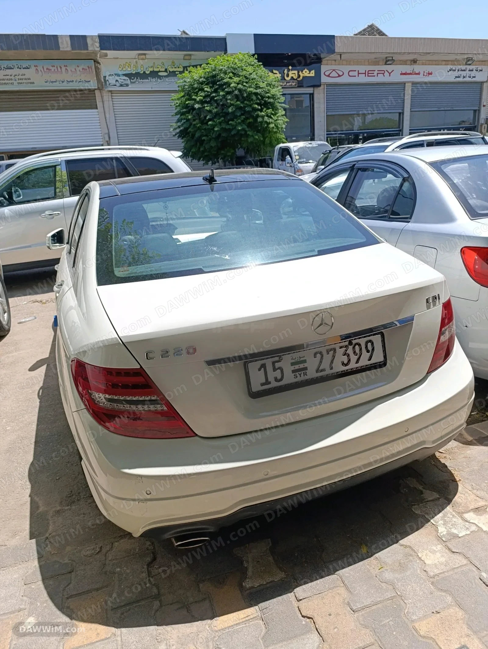 مرسيدس بنز C220 موديل 2012 للبيع
