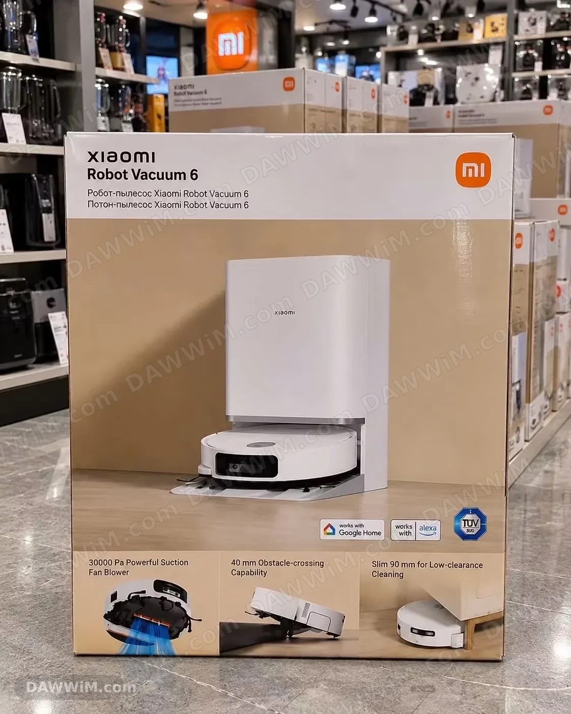 روبوت تنظيف Xiaomi Robot Vacuum 6