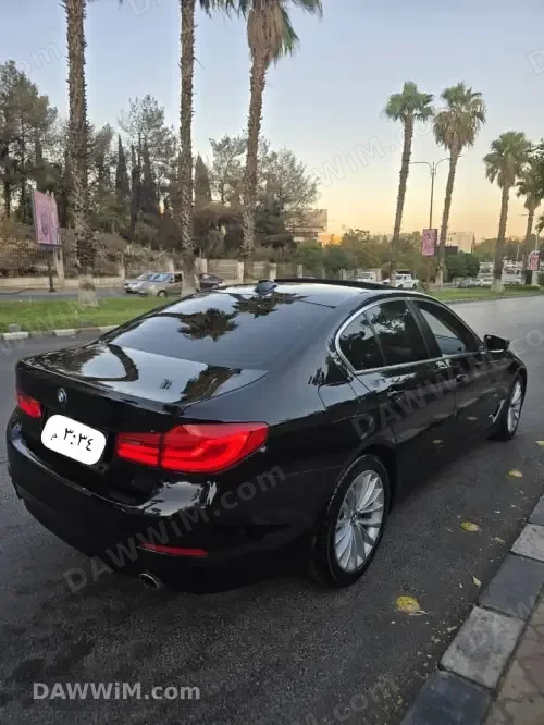 سيارة بي إم دبليو 520i موديل 2020 للإيجار اليومي والشهري
