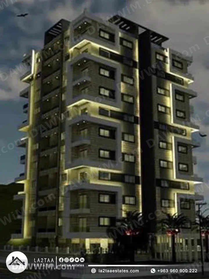 شقة سكنية للبيع بمساحة 144 م في ضاحية قدسيا - برج الأميرات