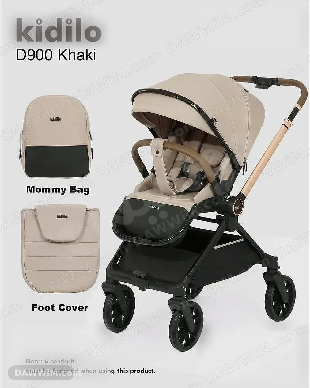عربة أطفال Kidilo D900