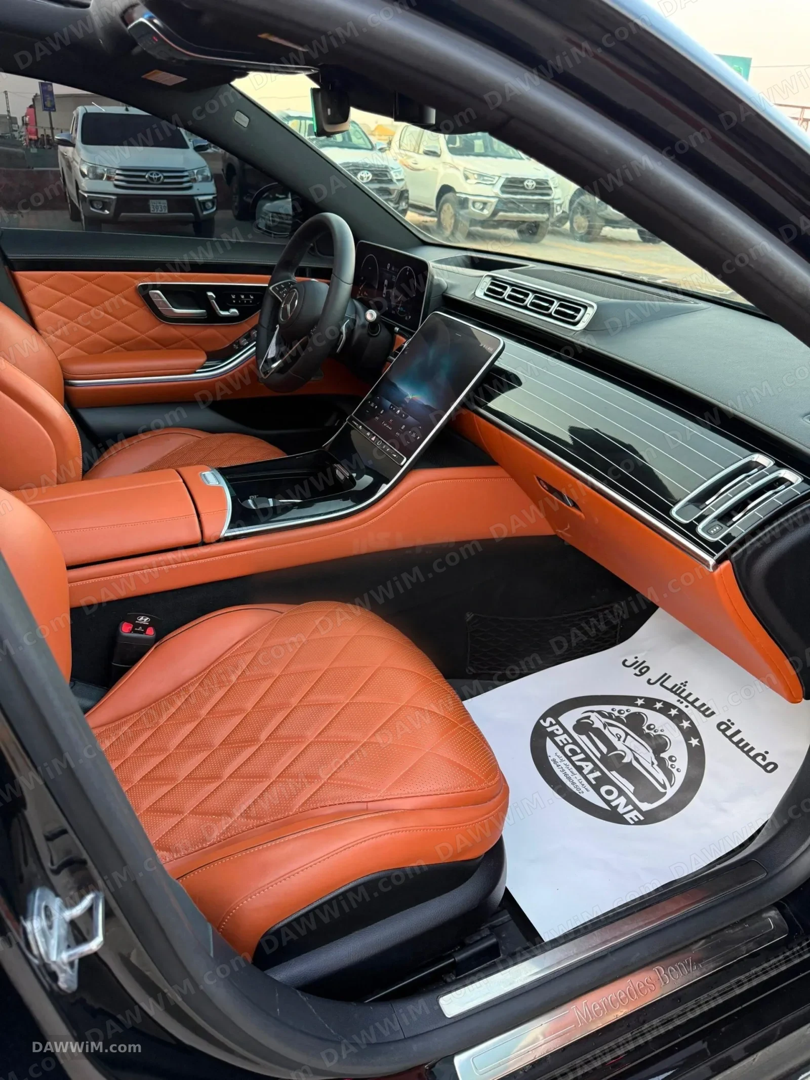 مرسيدس بينز S 500 موديل 2022 مستعملة