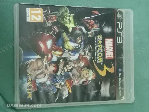 لعبة Marvel vs Capcom 3 لجهاز بلايستيشن 3