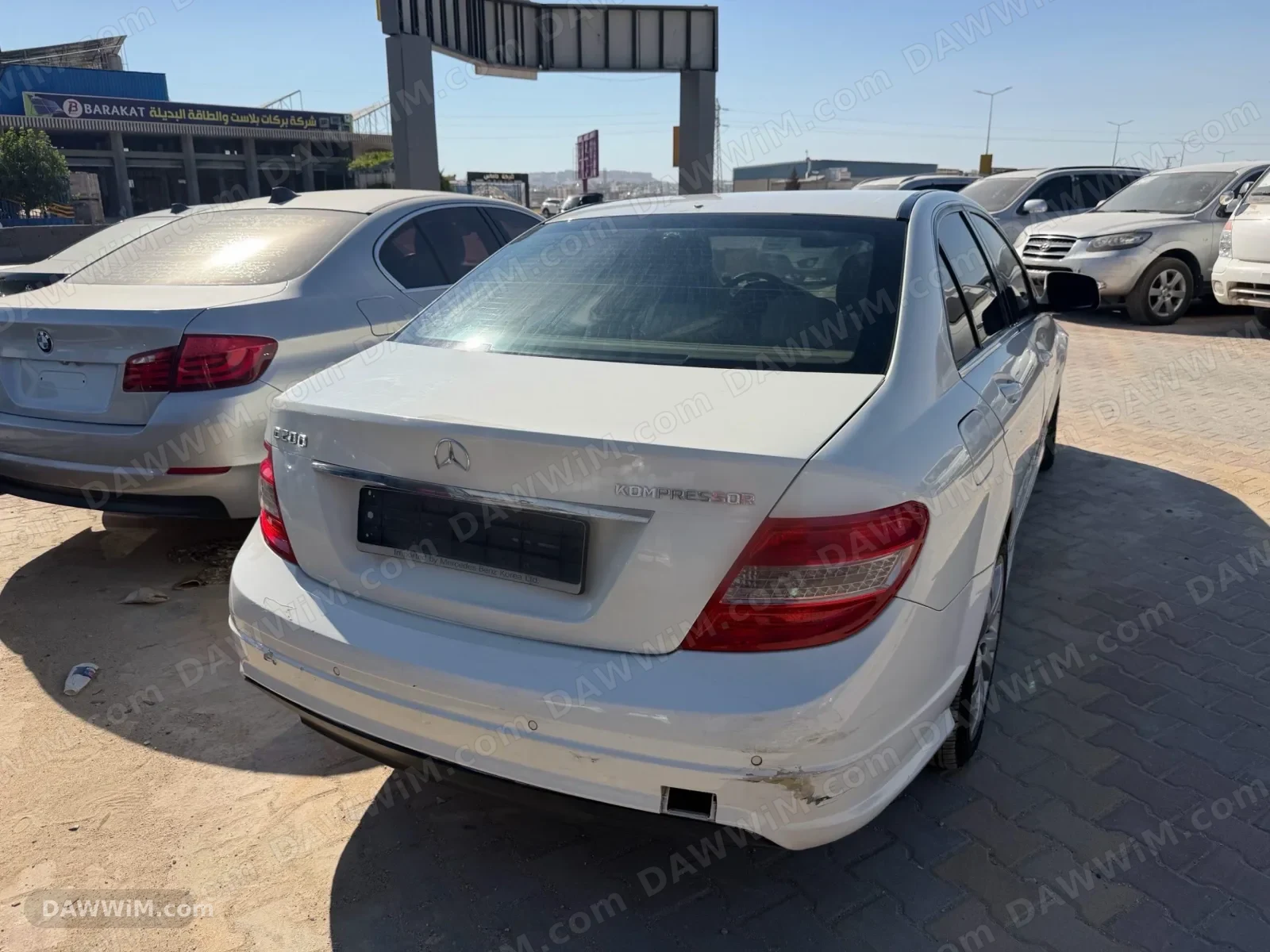 مرسيدس بنز C 200 موديل 2009 مستعملة للبيع