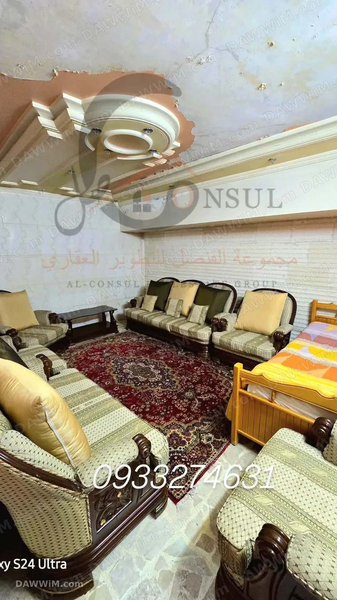 شقة للايجار في الشهباء الجديدة بمساحة 435 متر
