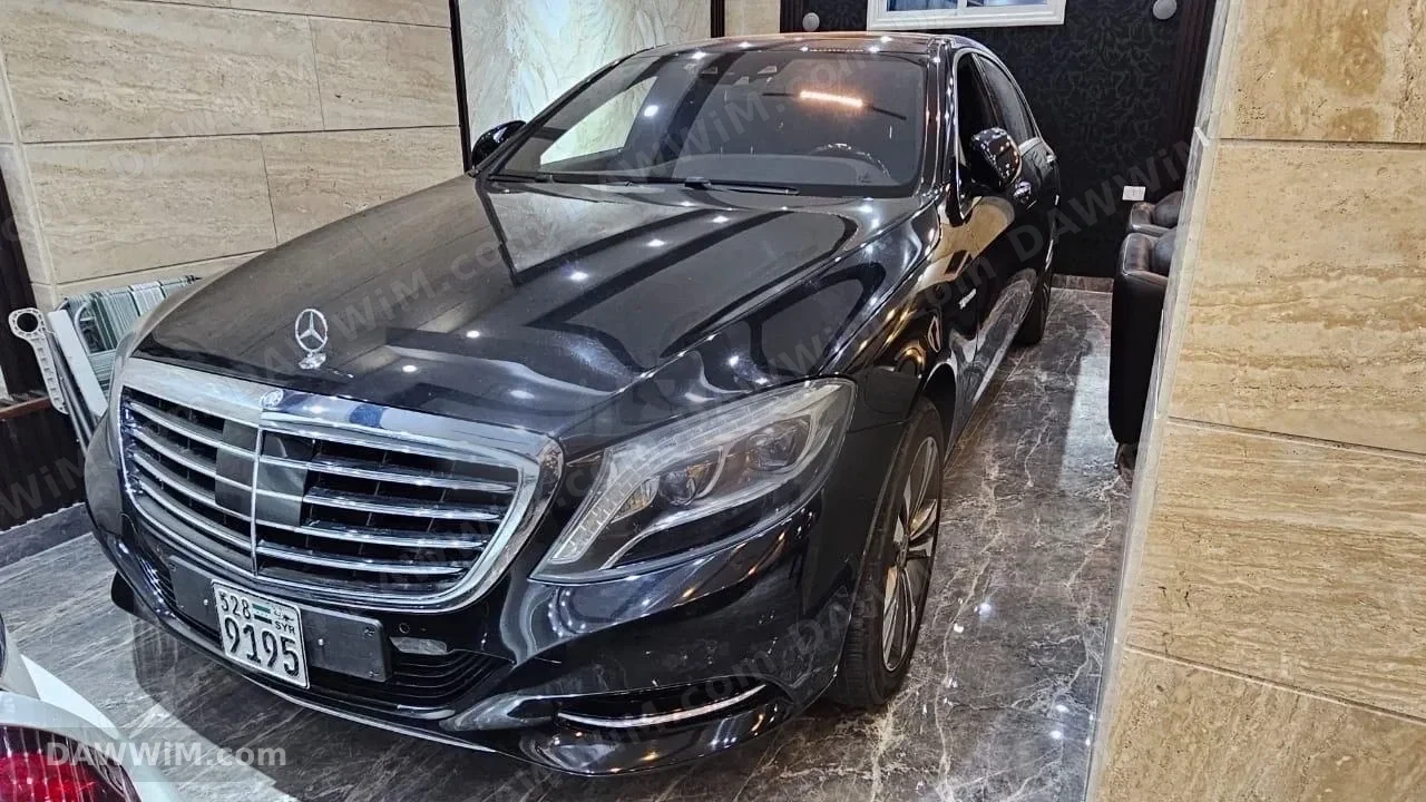 مرسيدس بينز S 550 موديل 2015 مستعملة للبيع