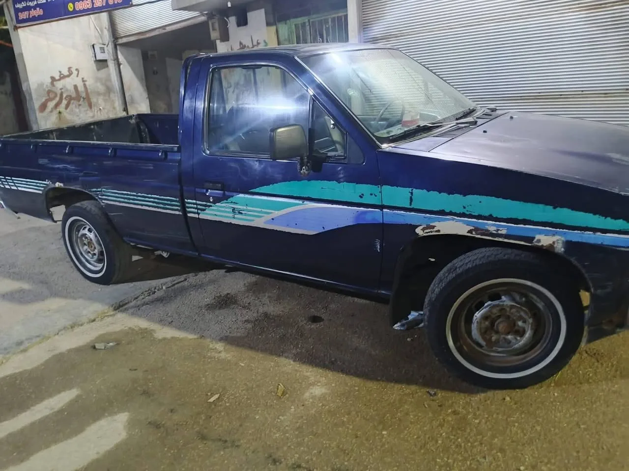 بيك آب نيسان للبيع موديل 1995 تسجيل 2000 - 6