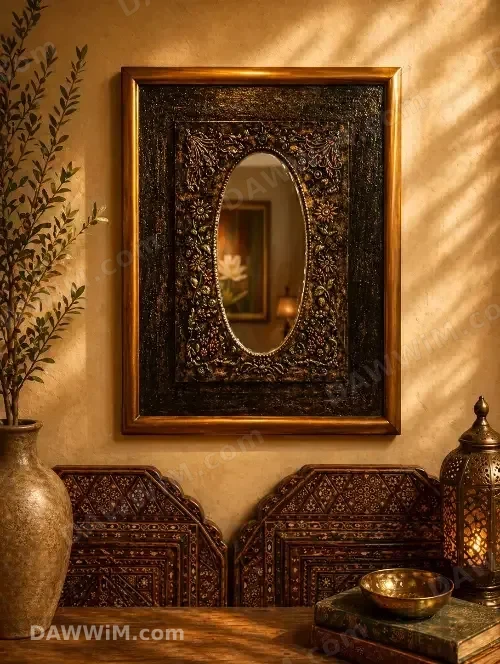 لوحات فنية من الفضة بتصاميم مميزة