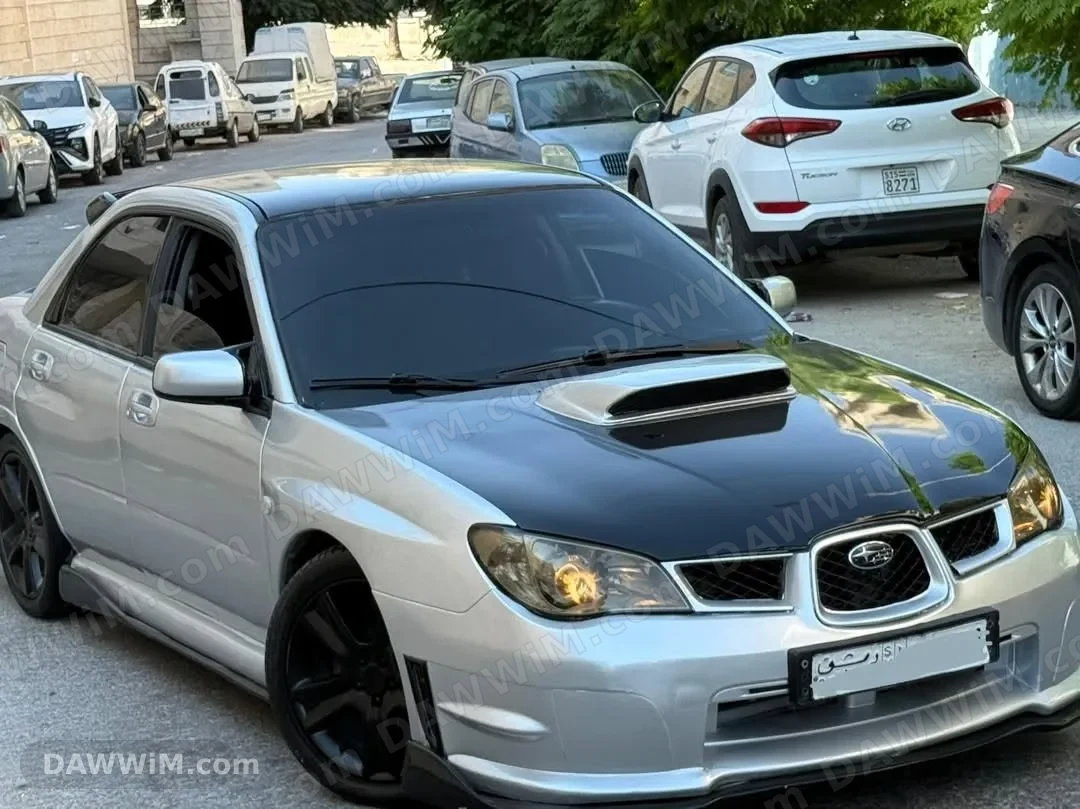 سيارة سوبارو إمبريزا 2007 معدلة ومجهزة رياضياً