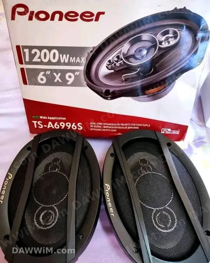 سماعات سيارة بايونير 6×9 1200 واط