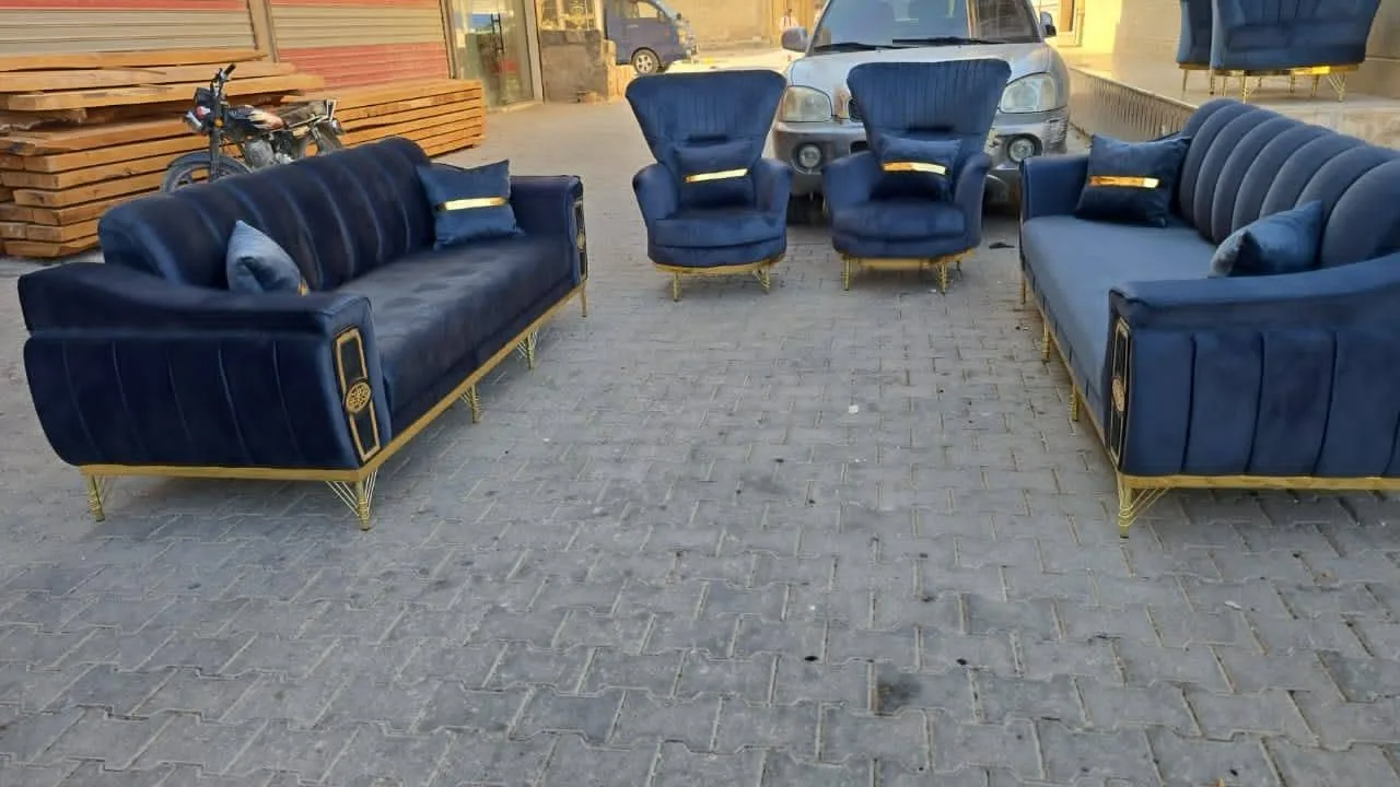 طقم كنب فخم 3+3+1+1 تسليم فوري